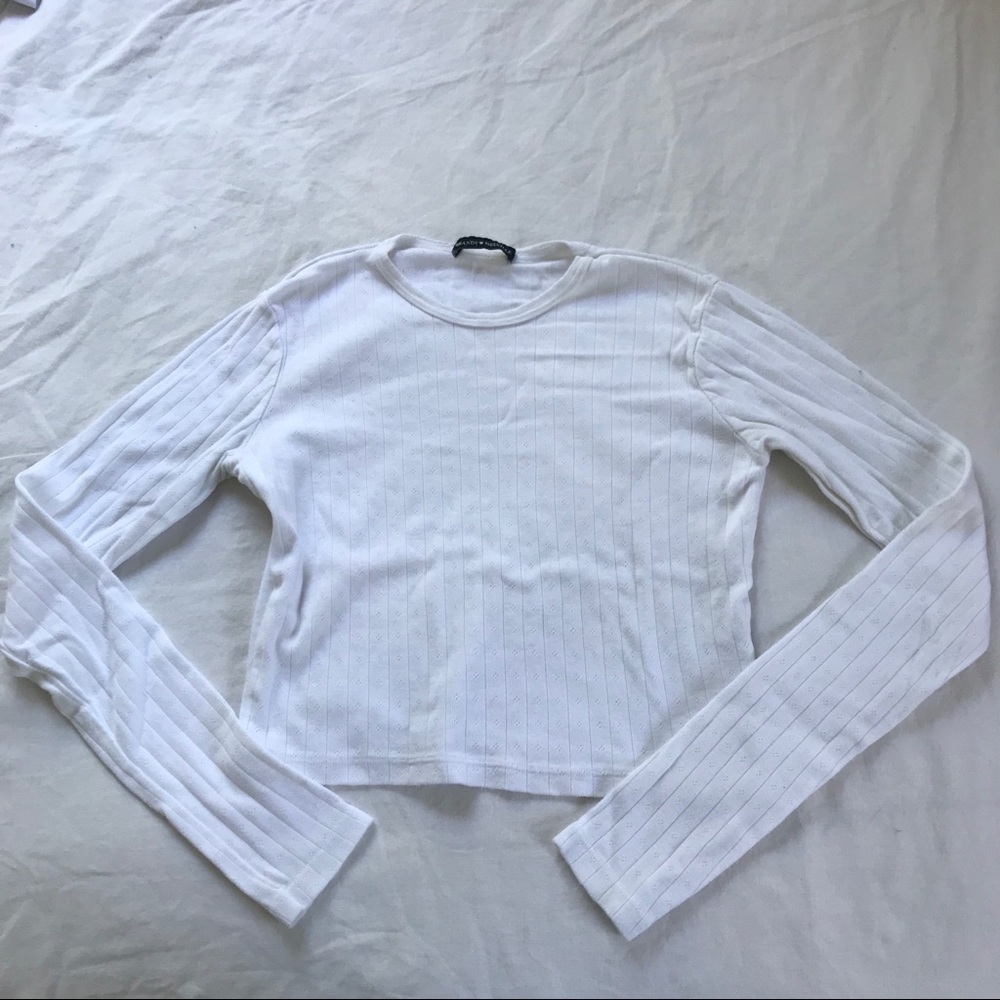 Brandy Melville Ribbed Long Sleeve
